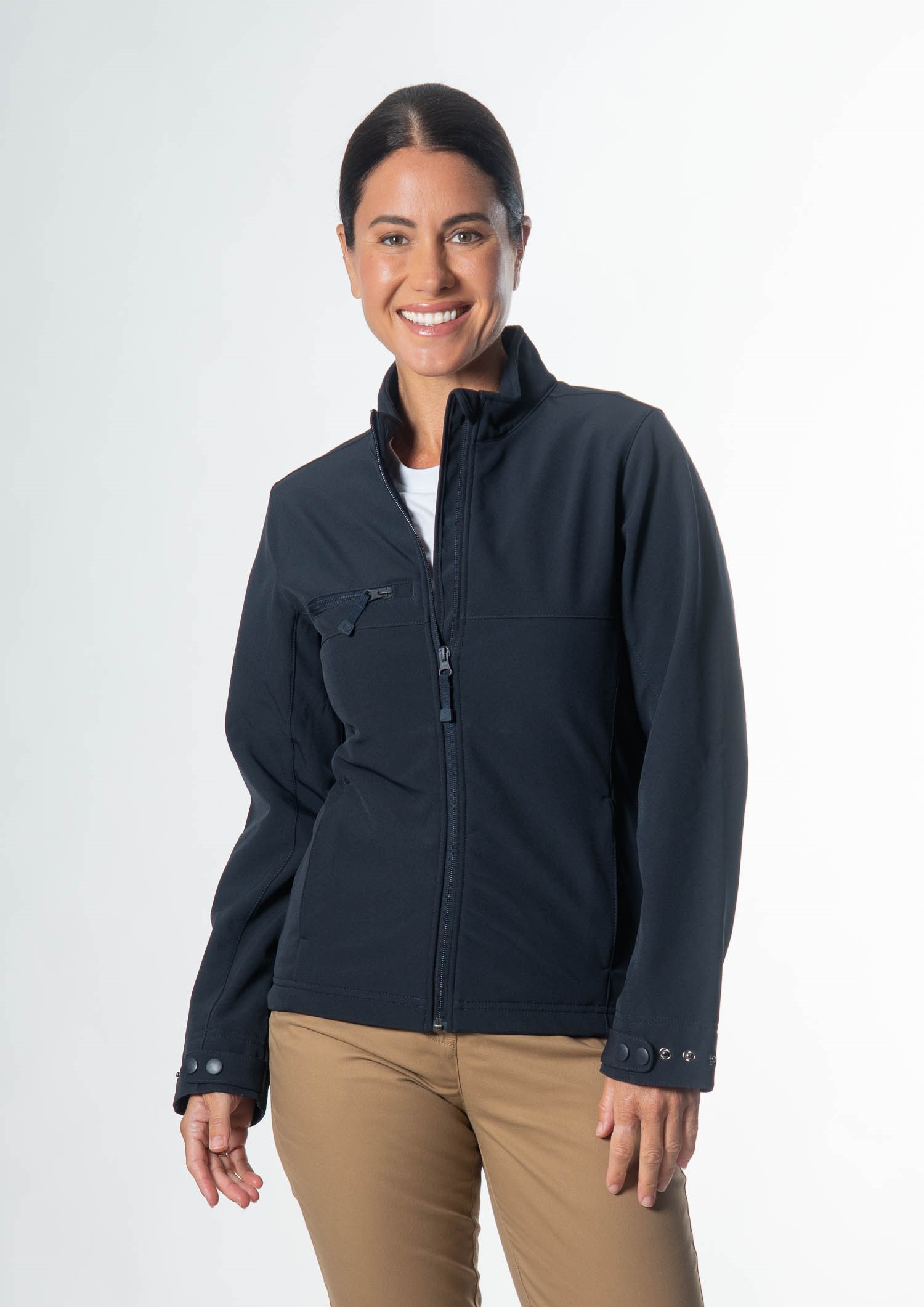Everest Women's Soft Shell Jacket - navy