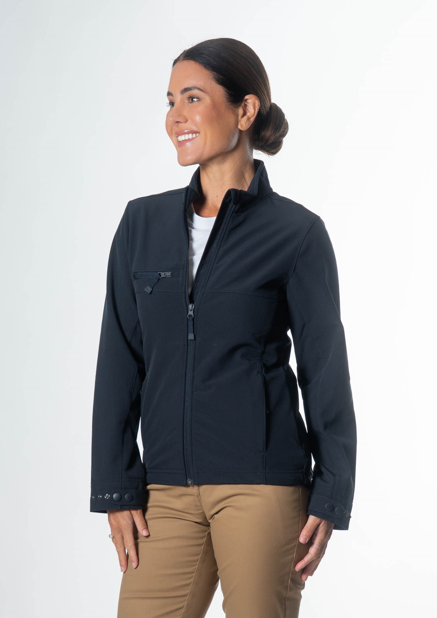 Everest Women's Soft Shell Jacket - navy