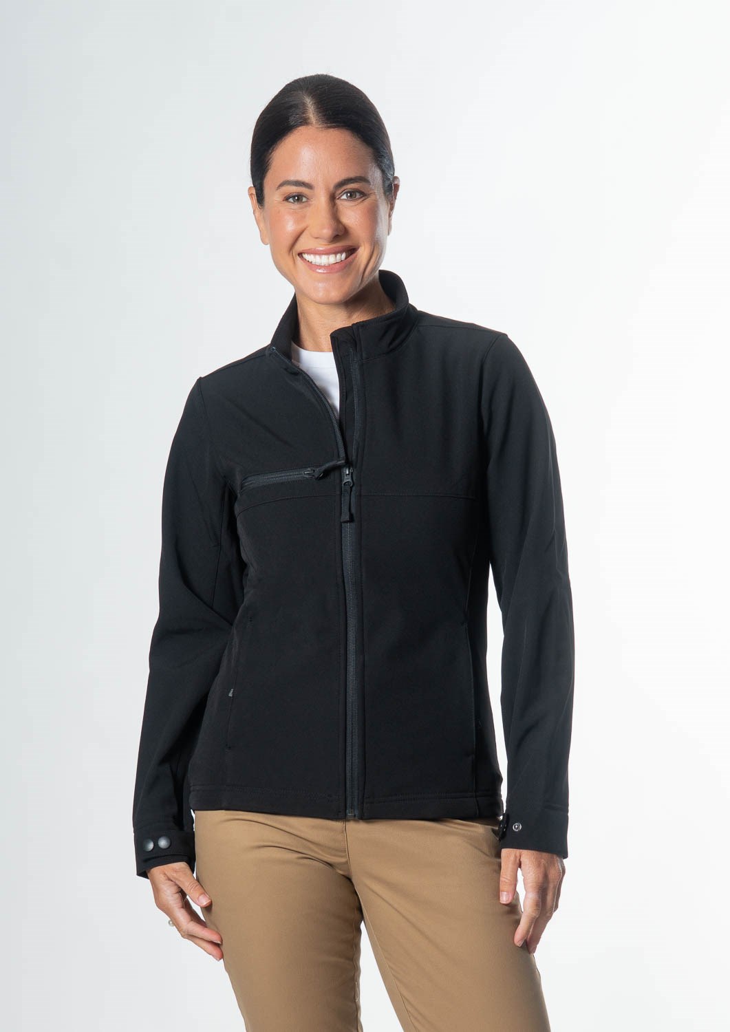 Everest Women's Soft Shell Jacket - black