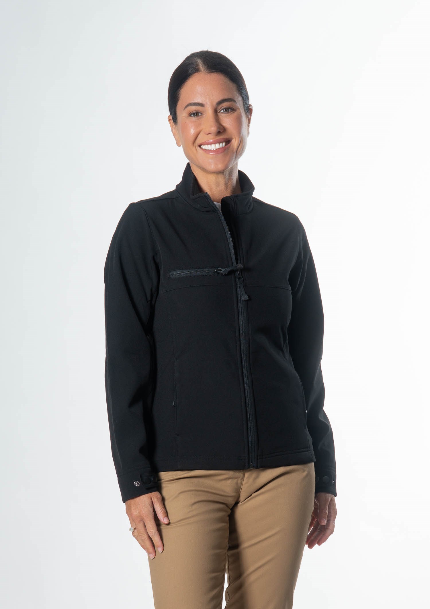Everest Women's Soft Shell Jacket - black
