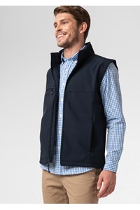 Everest Men's Soft Shell Vest - navy