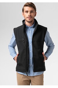 Everest Men's Soft Shell Vest - black