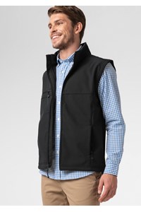 Everest Men's Soft Shell Vest - black