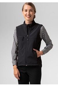 Everest Women's Soft Shell Vest - black