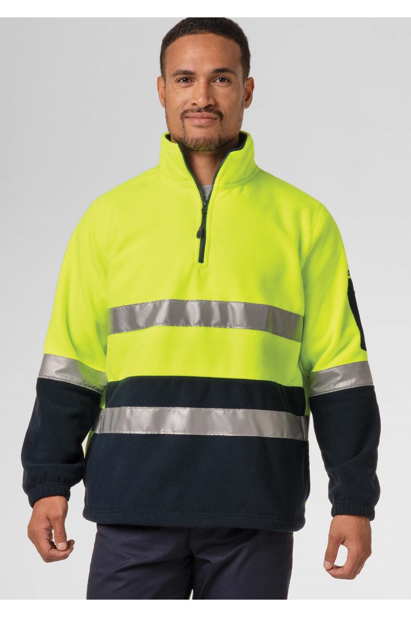 High Vis 1/2 Zip Fleece