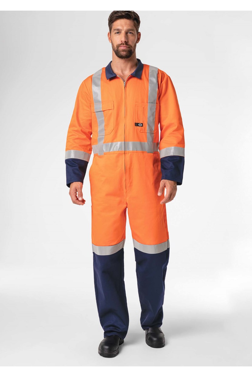 High Vis CoPTTM Cotton Zip Overall