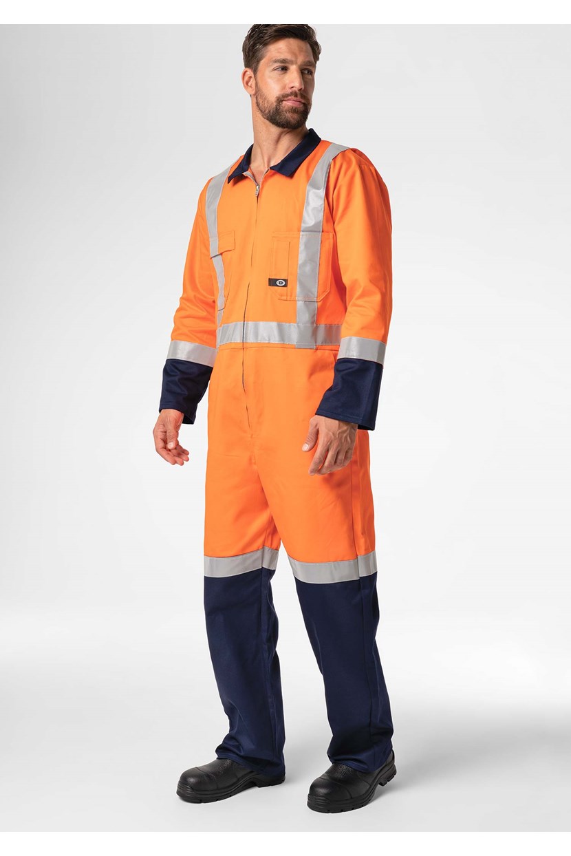 High Vis CoPTTM Cotton Zip Overall