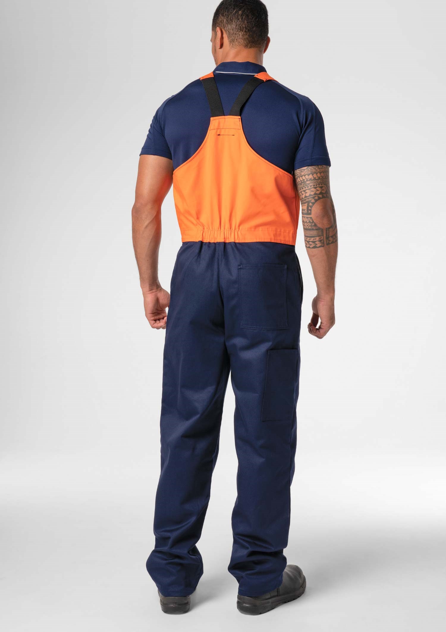 Hi Vis Day Roughall - navy/orange