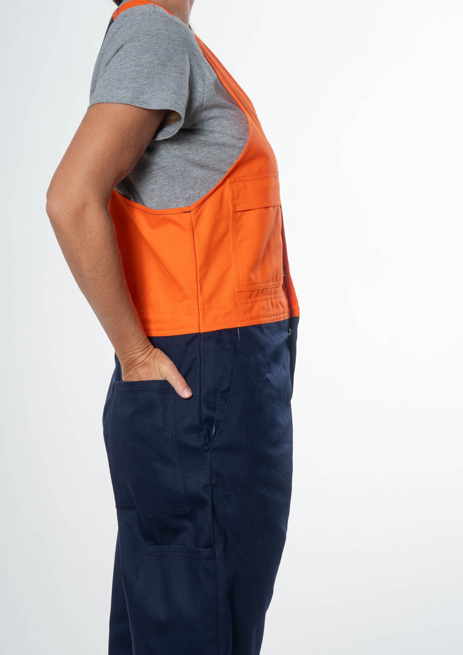 Hi Vis Day Roughall - navy/orange