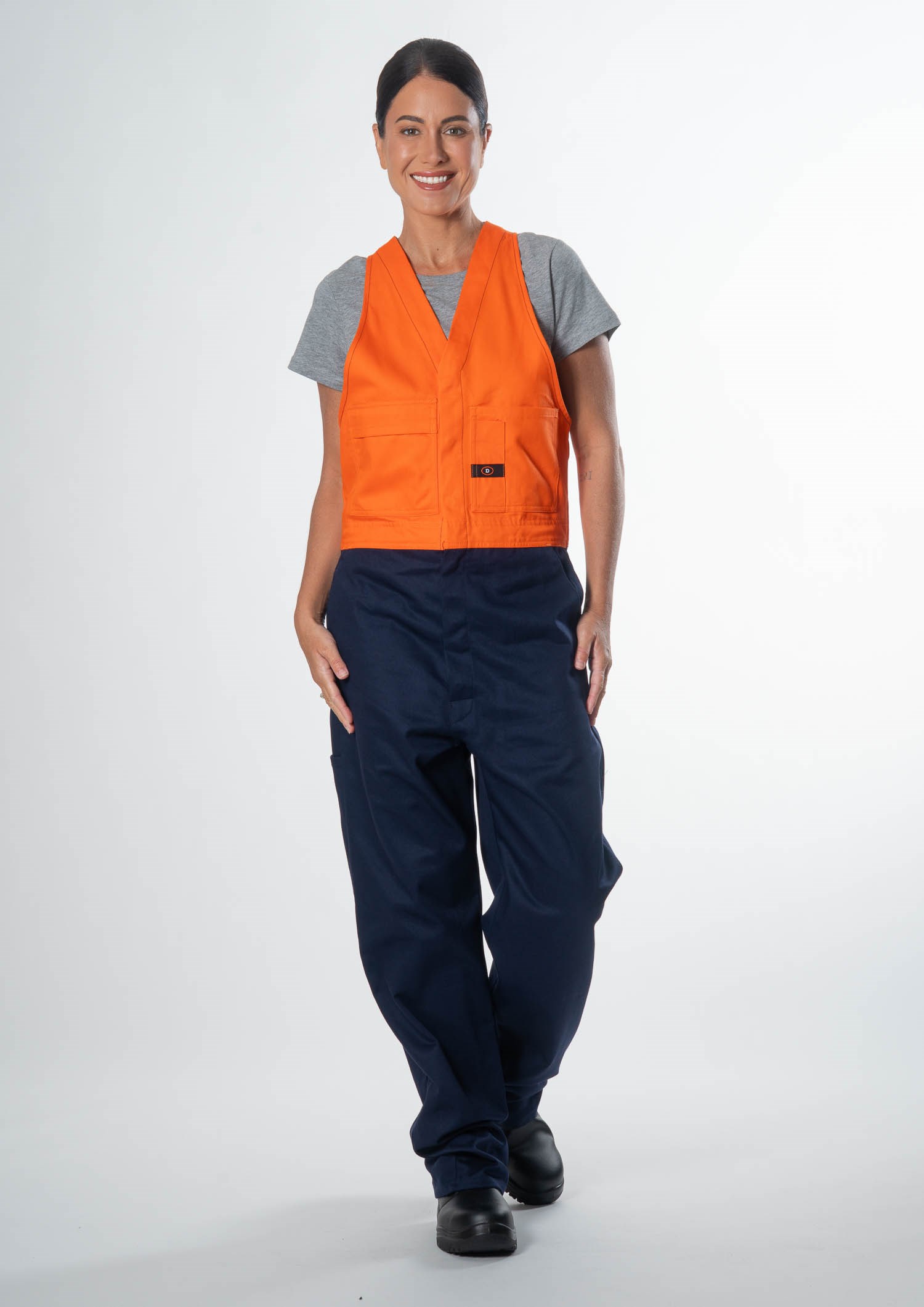 Hi Vis Day Roughall - navy/orange