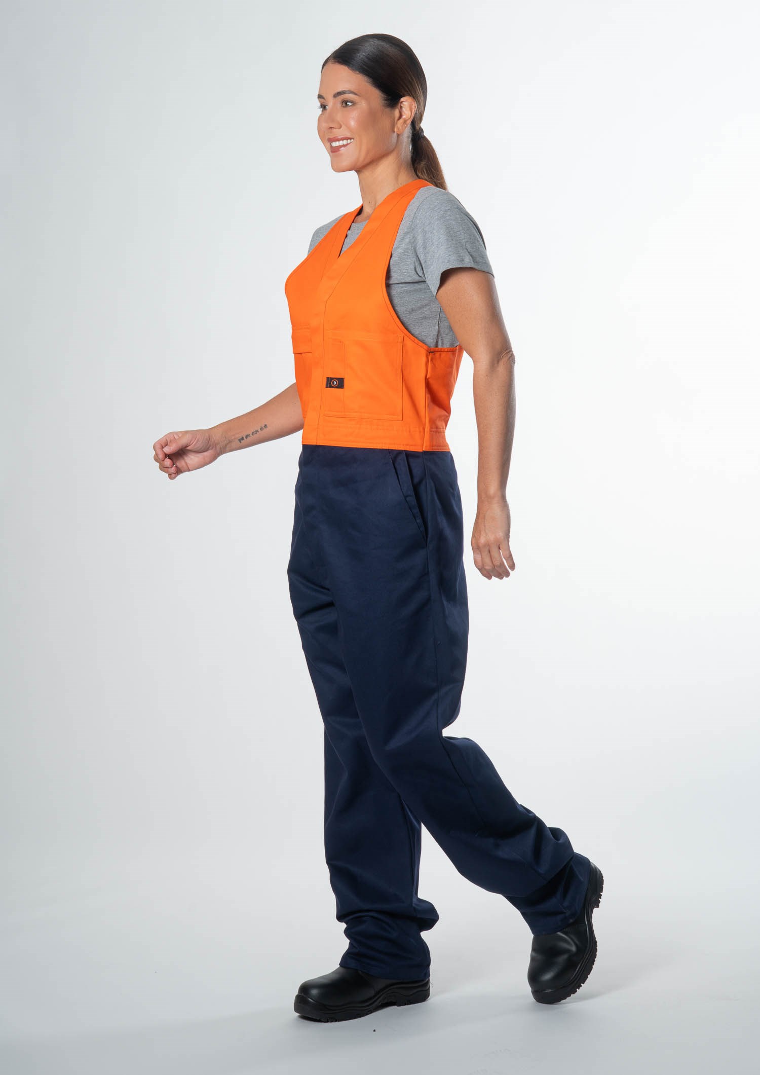 Hi Vis Day Roughall - navy/orange
