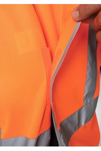 High Vis Safety Vest - compliant orange