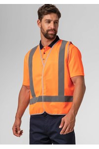 High Vis Safety Vest - compliant orange