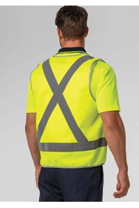 High Vis Safety Vest - compliant yellow