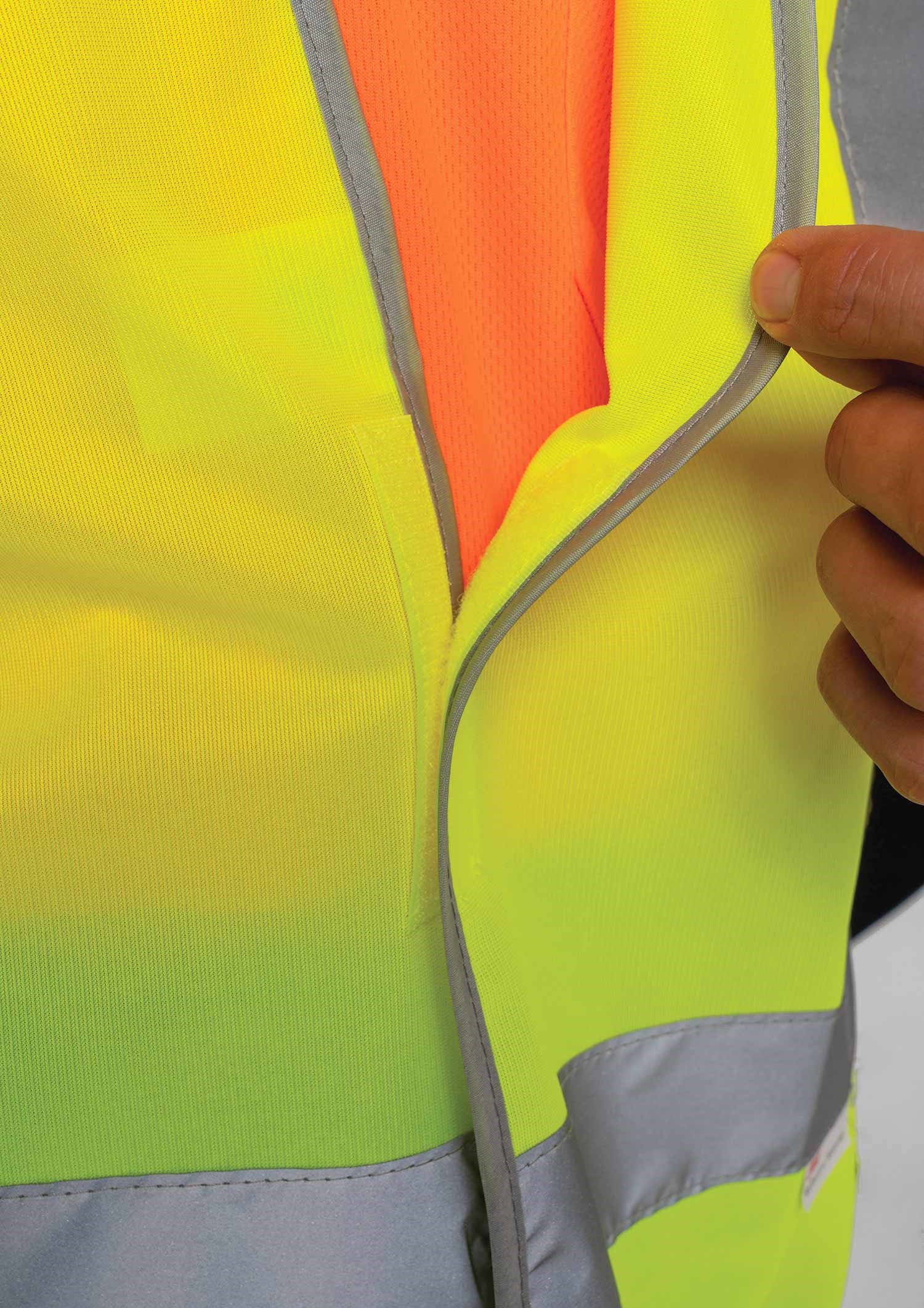 High Vis Safety Vest - compliant yellow