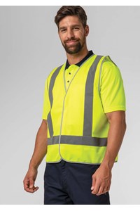 High Vis Safety Vest - compliant yellow
