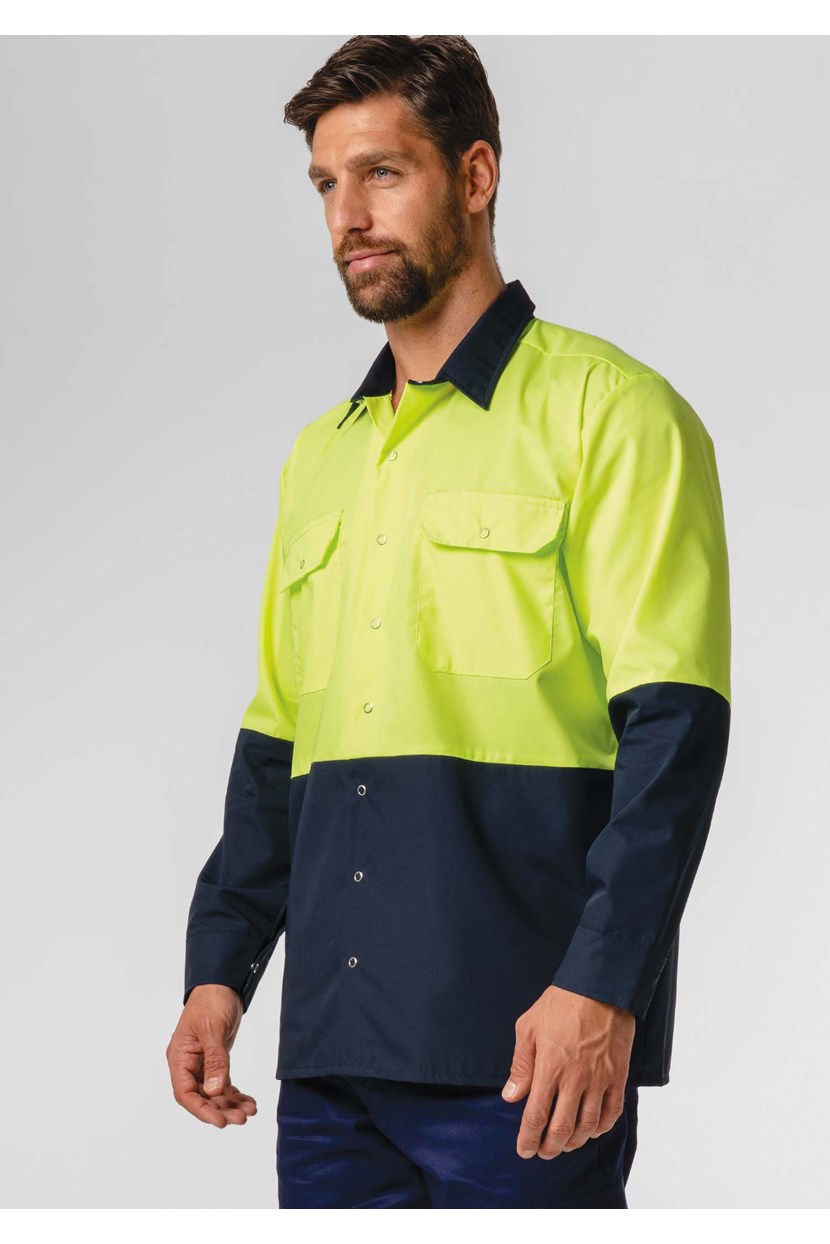 Hi Vis Day Domed Work Shirt