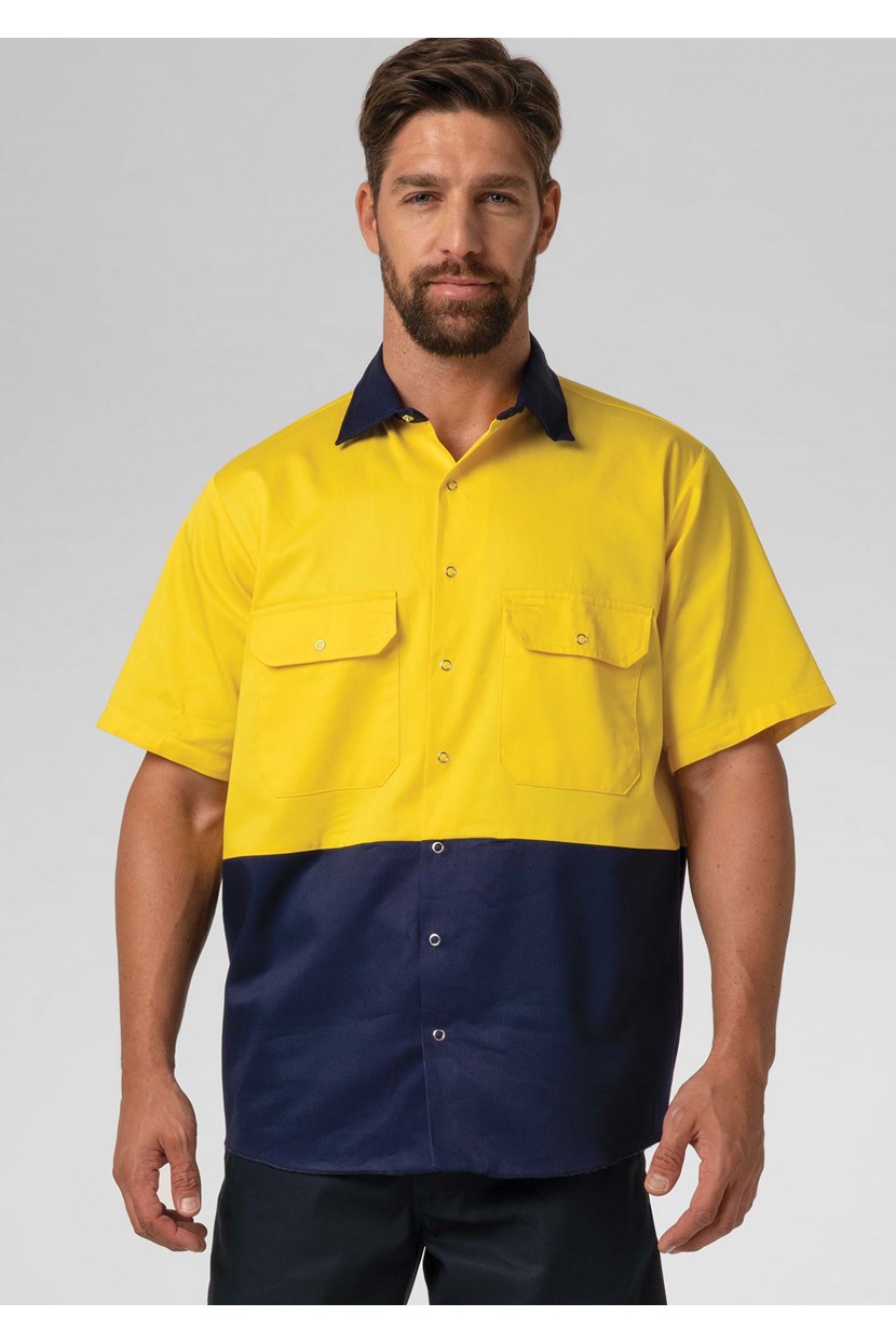 Hi Vis Day Domed Work Shirt