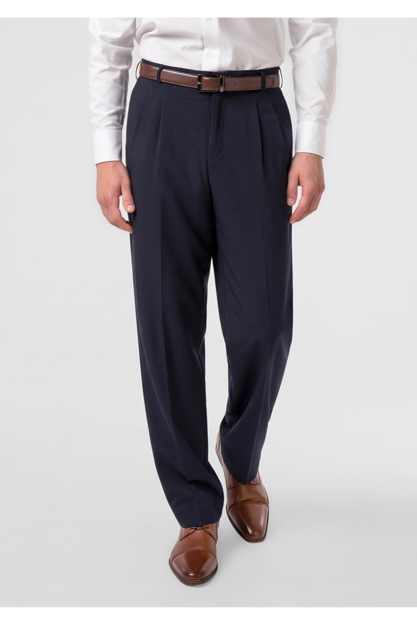 Soft Suiting Men's Twin Pleat Pant