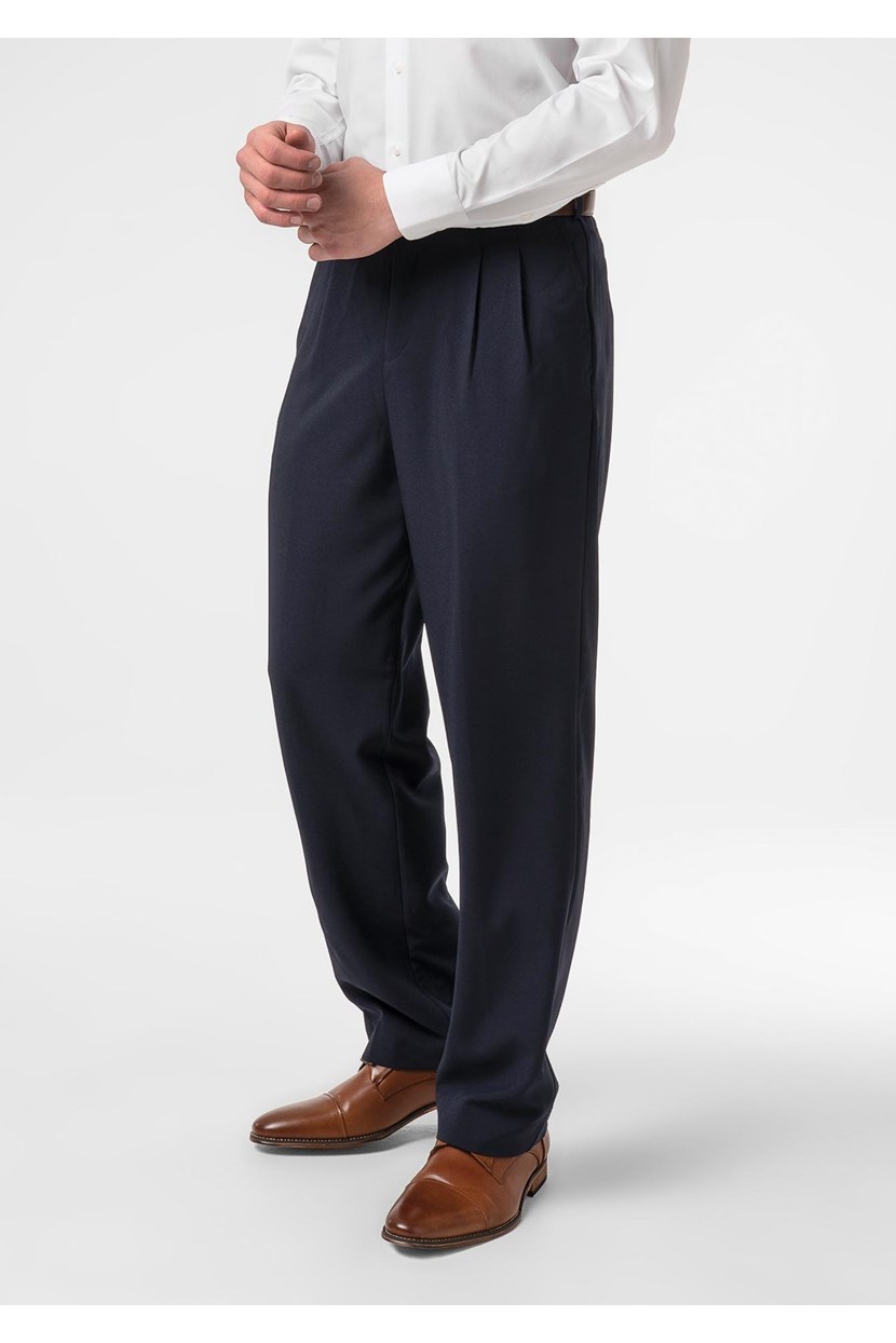 Soft Suiting Men's Twin Pleat Pant