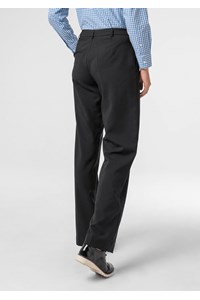 Soft Suiting Women's Flat Front Pant - black