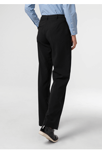 Soft Suiting Women's Flat Front Pant - black