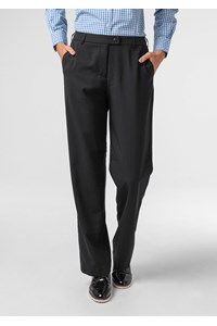 Soft Suiting Women's Flat Front Pant - black