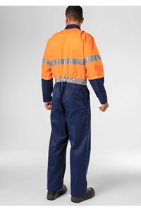 Worker By Deane Day/Night Overall - navy/orange
