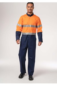 Worker By Deane Day/Night Overall - navy/orange