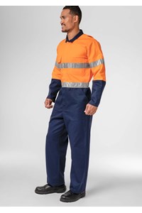 Worker By Deane Day/Night Overall - navy/orange
