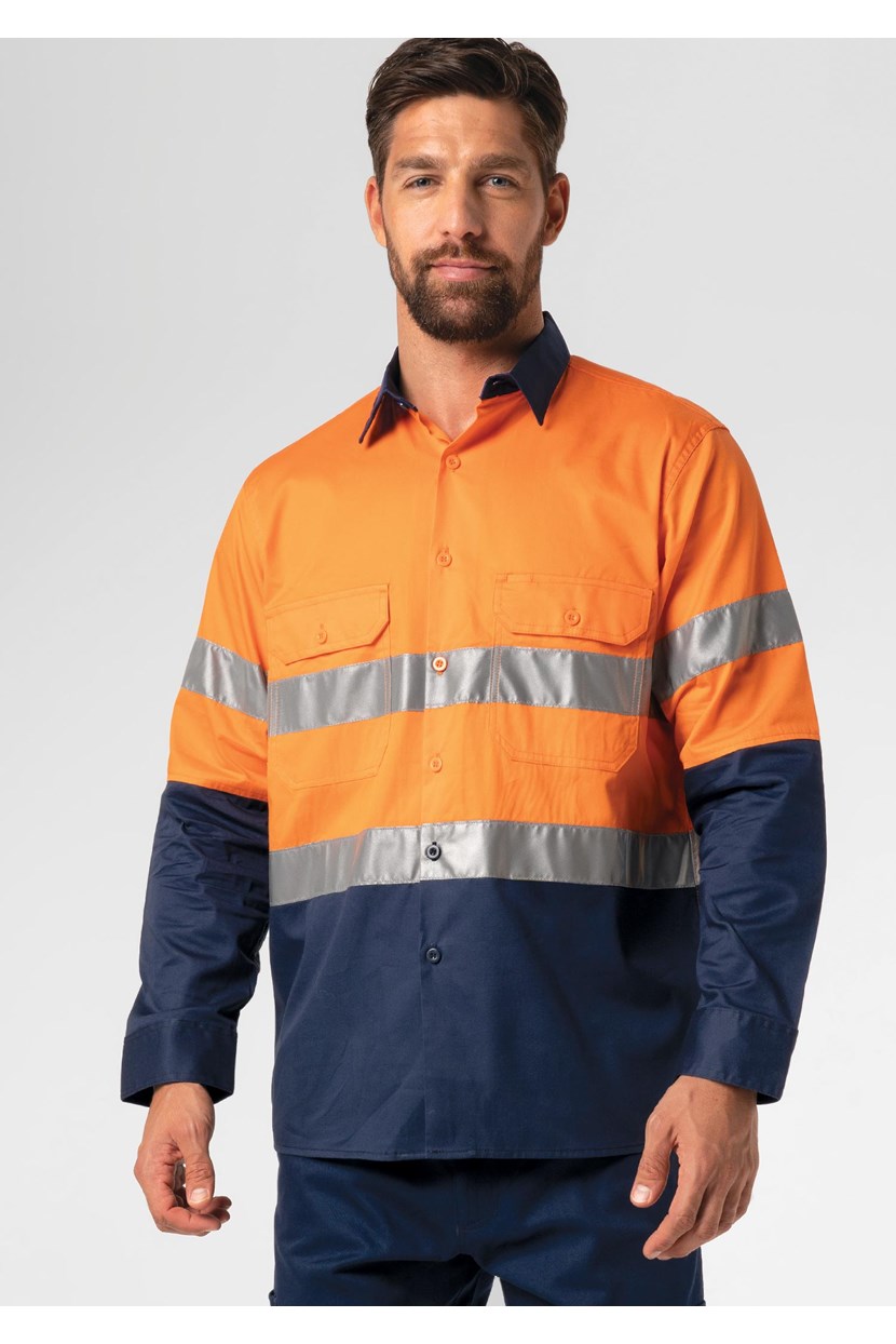 Worker By Deane Day/Night Level 2 Long Sleeve Work Shirt