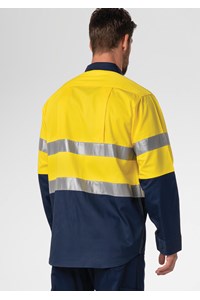 Worker By Deane Day/Night Work Shirt - yellow/navy