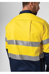 Worker By Deane Day/Night Work Shirt - yellow/navy