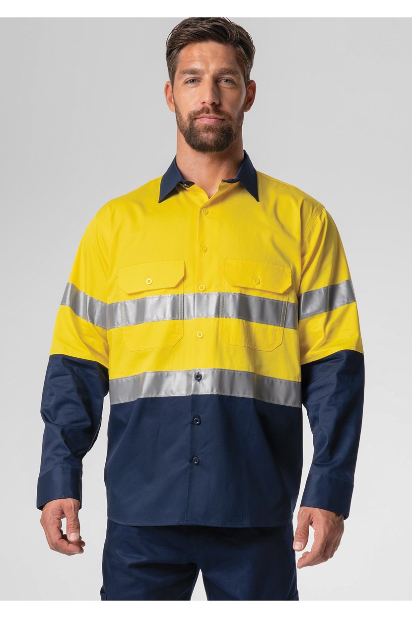 Worker By Deane Day/Night Level 2 Long Sleeve Work Shirt