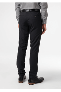 Renzo Men's Dart Front Pant - charcoal