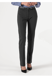 Lauren Women's Slim Leg Pant - charcoal