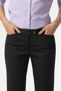 Lauren Women's Slim Leg Pant - black