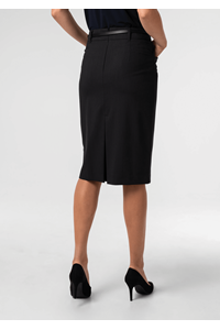 Julia 68cm Straight Skirt - charcoal