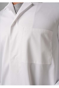 Deane Dustcoat With Pockets - white