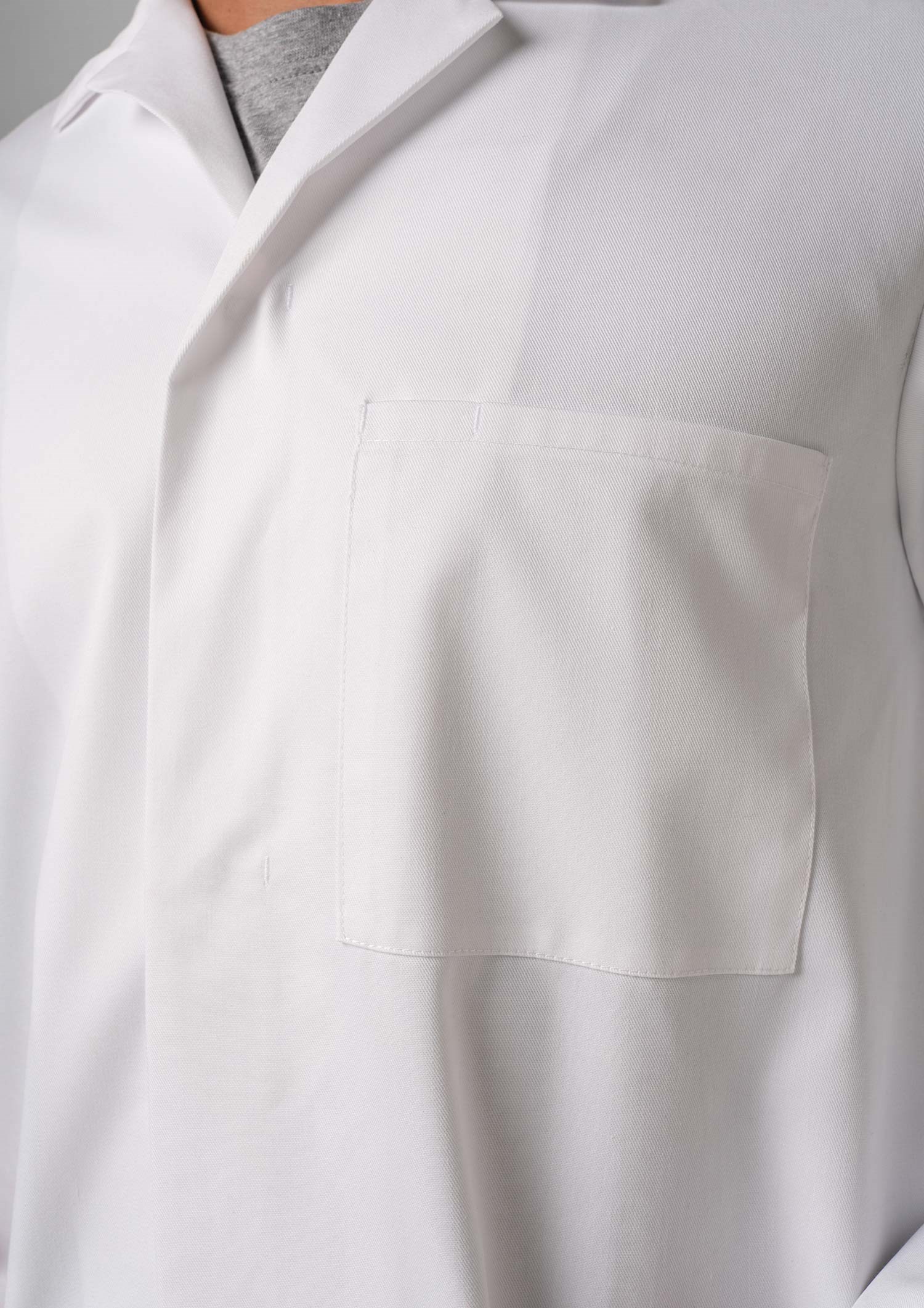 Deane Dustcoat With Pockets - white