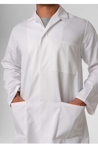 Deane Dustcoat With Pockets - white