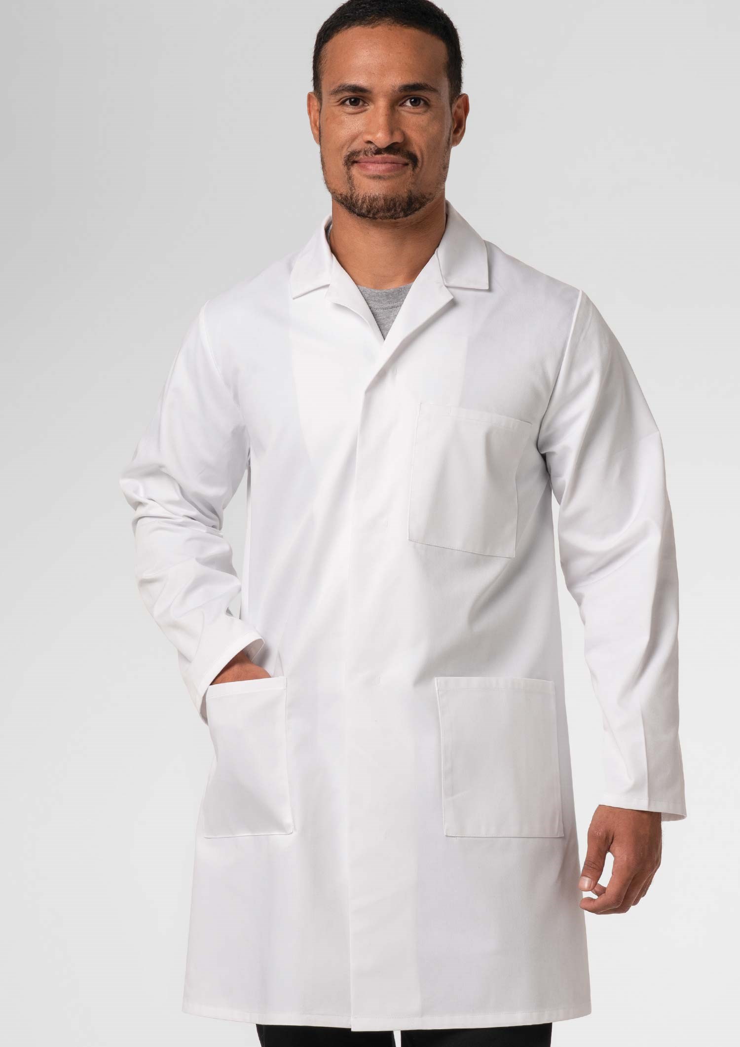 Deane Dustcoat With Pockets - white