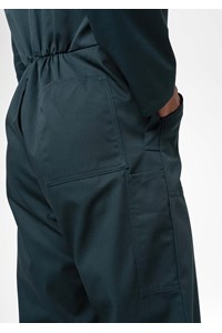 Classic Long Sleeve Poly-Cotton Zip Overall - spruce