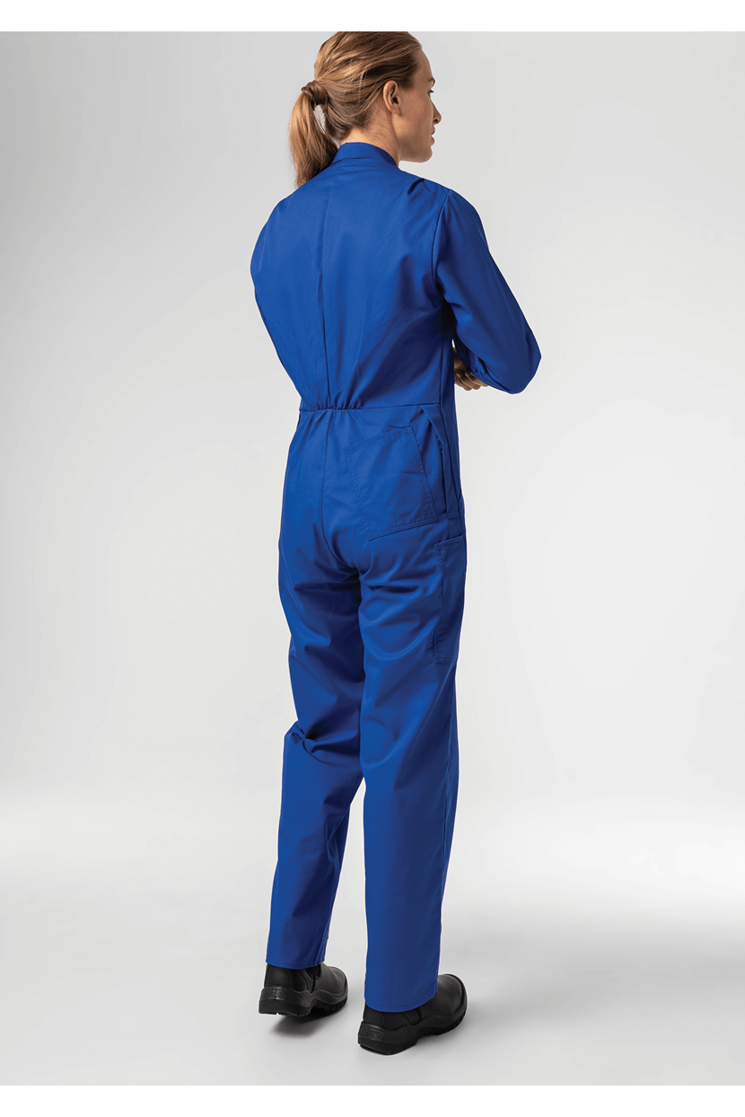 Classic Poly-Cotton Zip Women's Overall