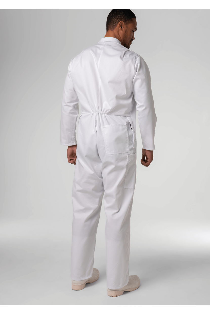 Long Sleeve Cotton Zip Overalls