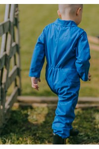 Kids Classic Long Sleeve Overall - royal
