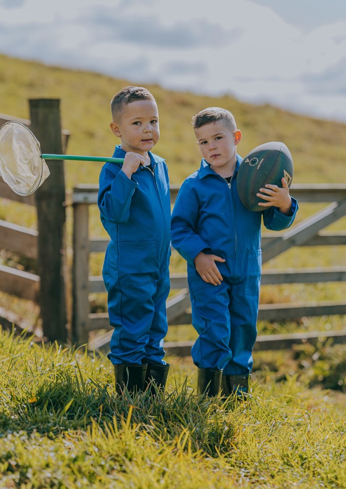 Kids Classic Long Sleeve Overall
