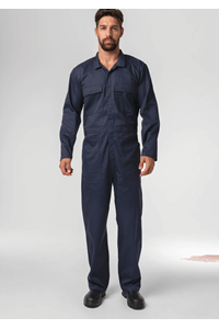 Deane P/C 240gsm Dome Overall - navy