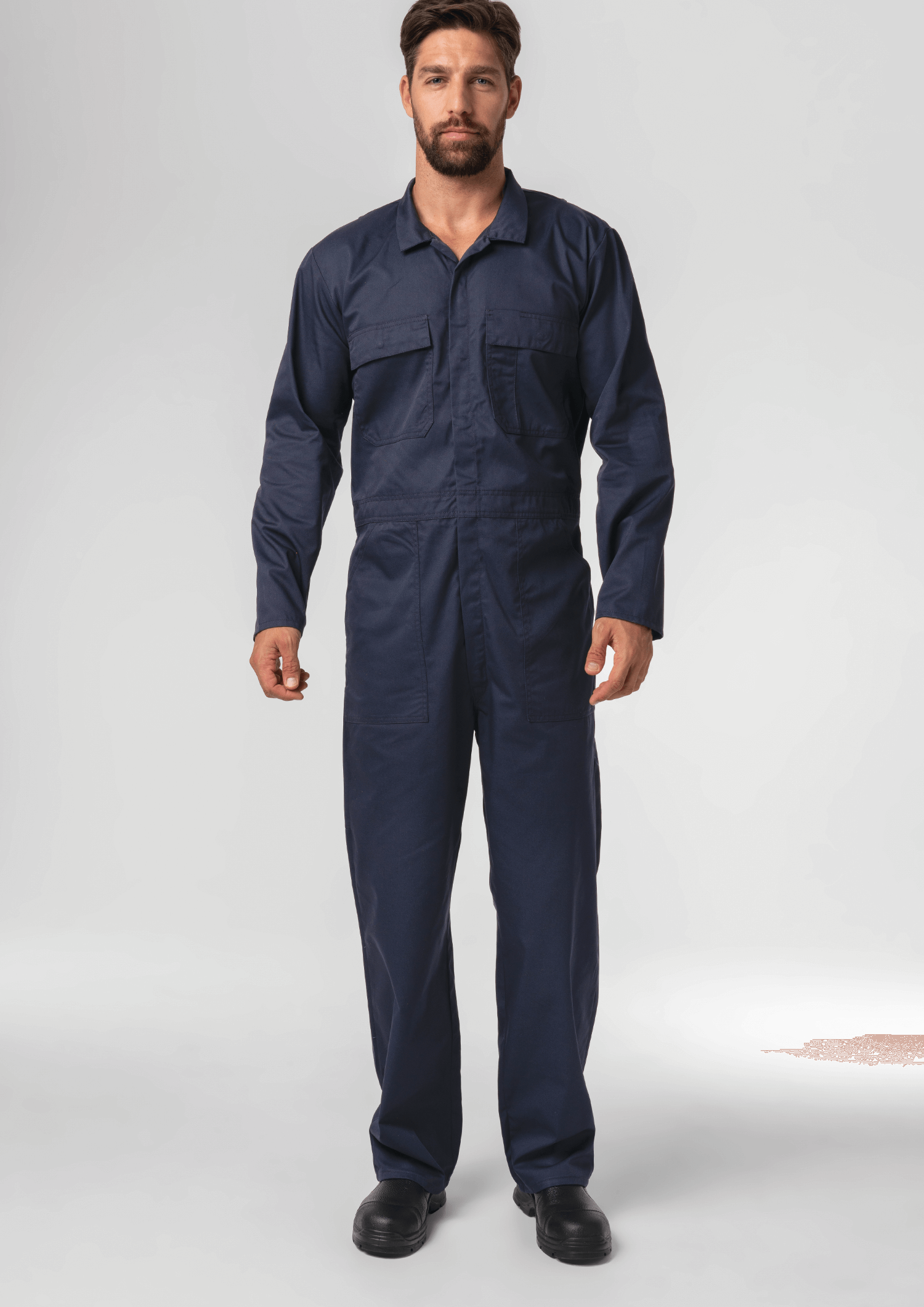 Deane P/C 240gsm Dome Overall - navy