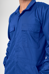 Deane P/C 240gsm Dome Overall - mid blue